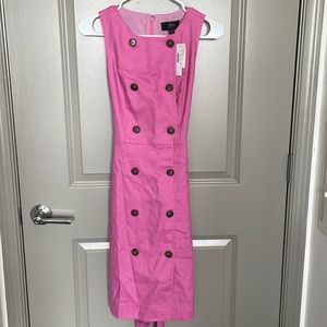 NWT J. Crew • Pink Sleeveless Dresss